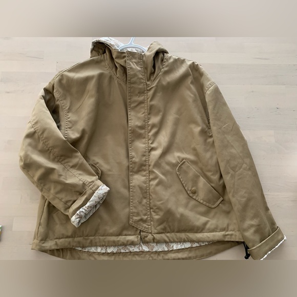 New!! earth music and ecology parka size S - Picture 2 of 9